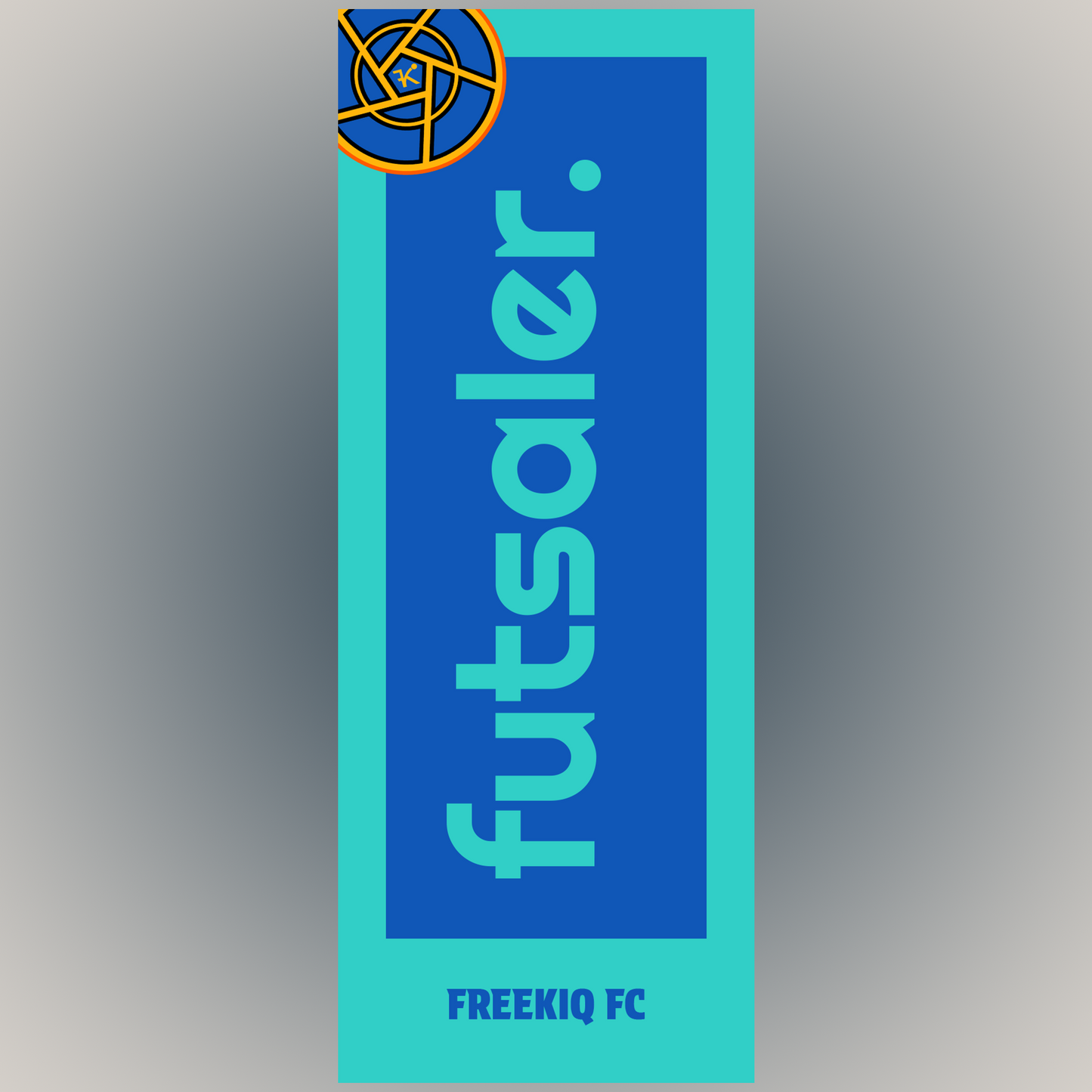 Futsaler (teal/royal)